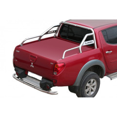 Дуга багажника с боковой поддержкой (d63,5) для Mitsubishi L200 (2006-2014)(Нерж. Сталь)